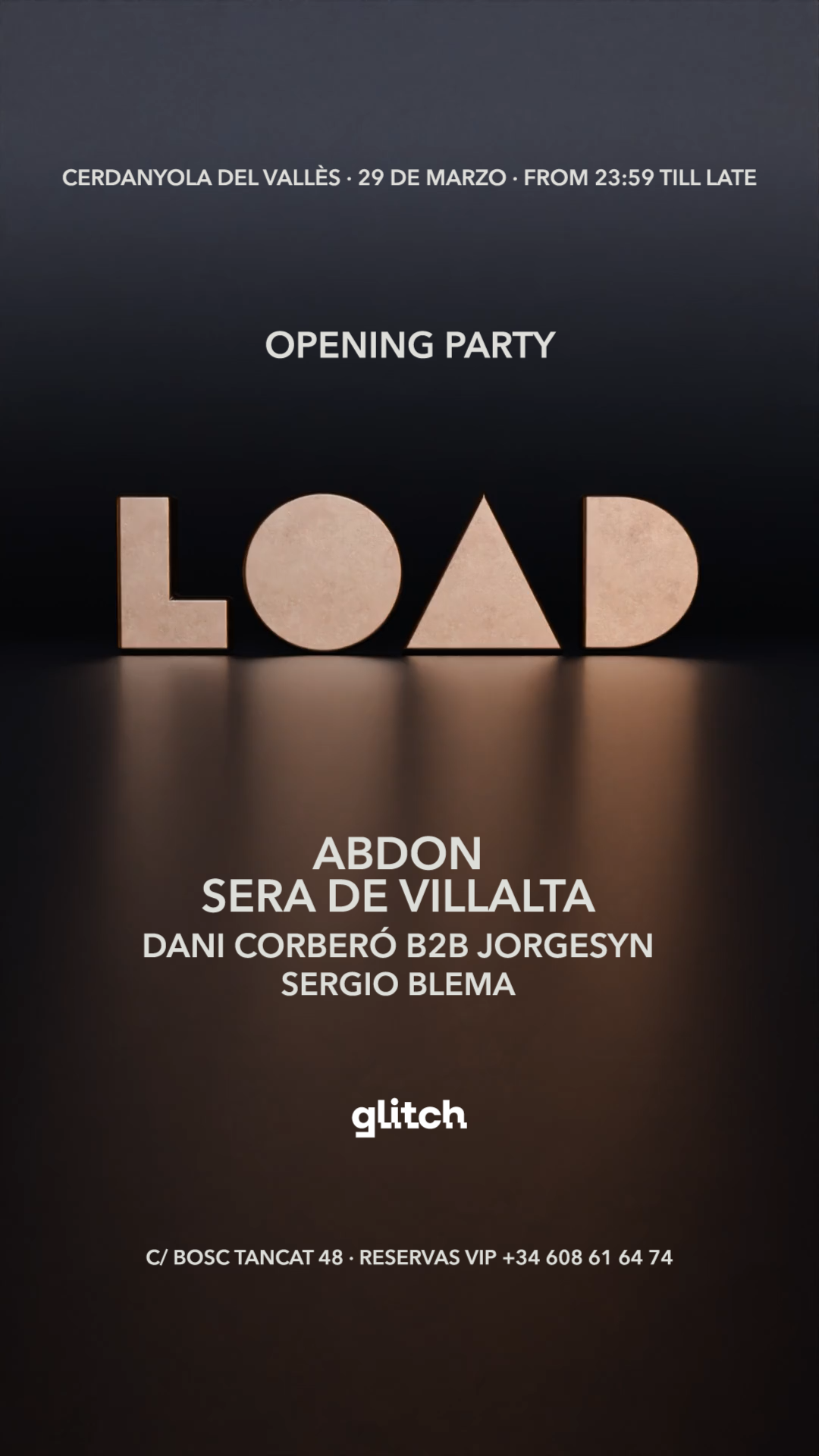 Load opening